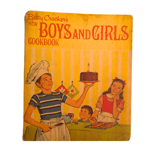 Vintage "Betty Crocker's New Boys and Girls Cookbook" 1965